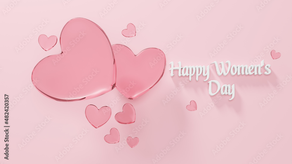 Happy women's day background Happy women's day background