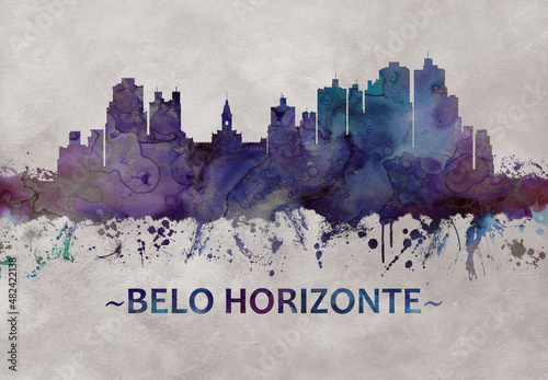 Belo Horizonte Brazil skyline