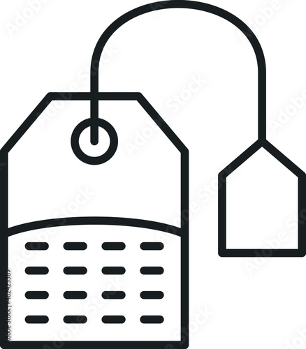 Tea Bag Icon Style