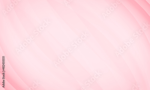 Abstract geometric pink curve line gradient Background. for design backdrop banner for love valentine day.