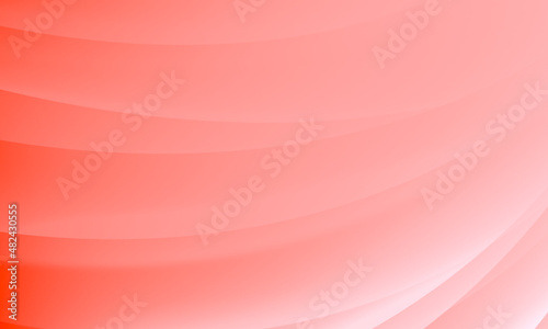 Orange curve wave line abstract background.