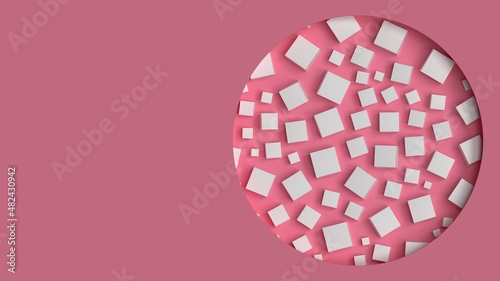 Wallpaper Mural pink abstract background wallpaper valentine's day studio minimalism Torontodigital.ca