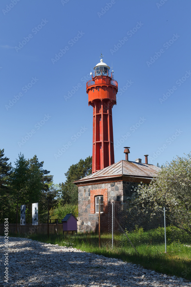 Ristna lighthouse at Hiiumaa, Estonia