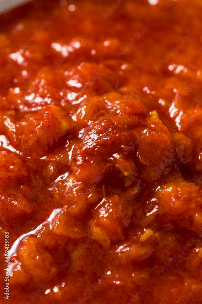 Homemade Organic Red Harissa Paste Homemade Organic Red Harissa Paste