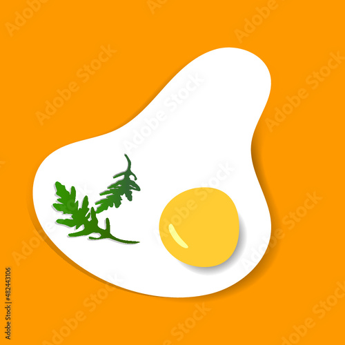 illustration of an egg