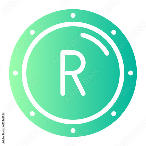 rand gradient icon