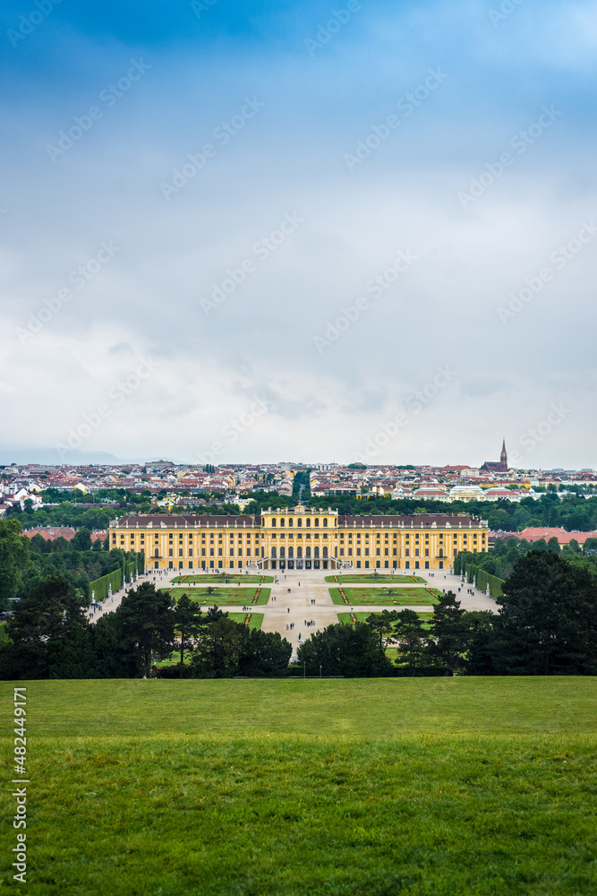 Schonbrunn Palace in Hietzing, Vienna.