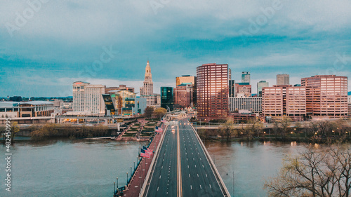 Hartford Connecticut Skyline