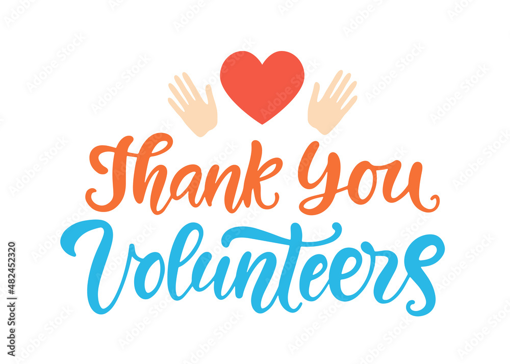 Thank you Volunteers banner