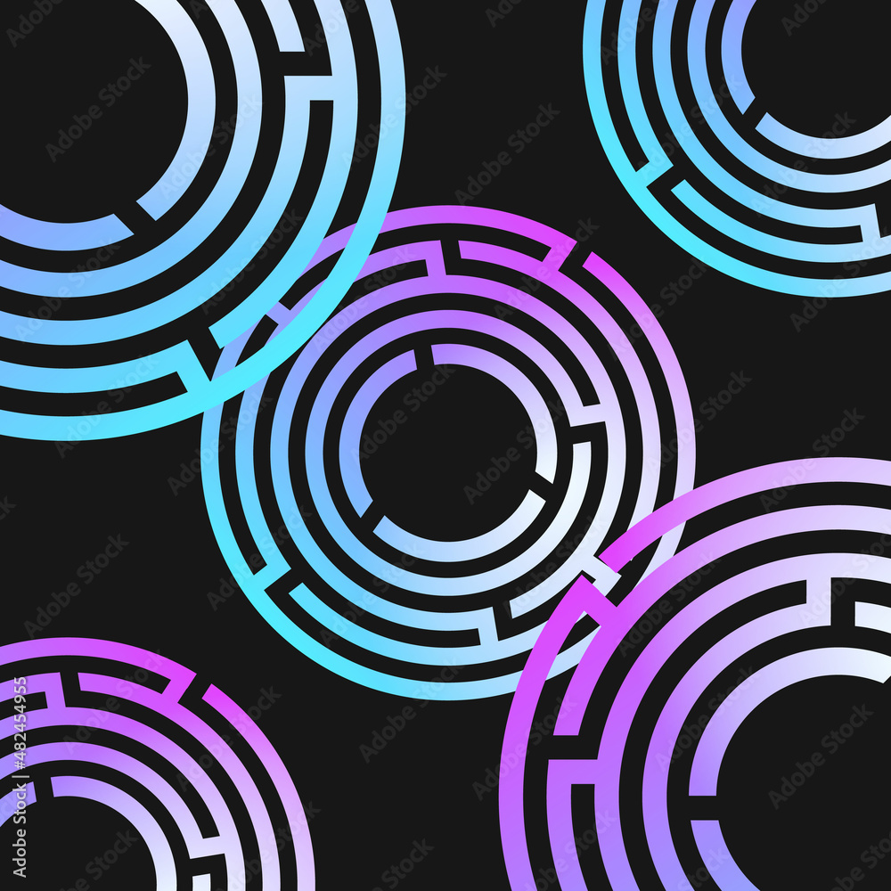 Escape Room gradient background. Quest Room design template concept. Background design, modern trend design. Vector Illustration. Escape Room gradient background. Quest Room design template concept. Background design, modern trend design. Vector Illustration.