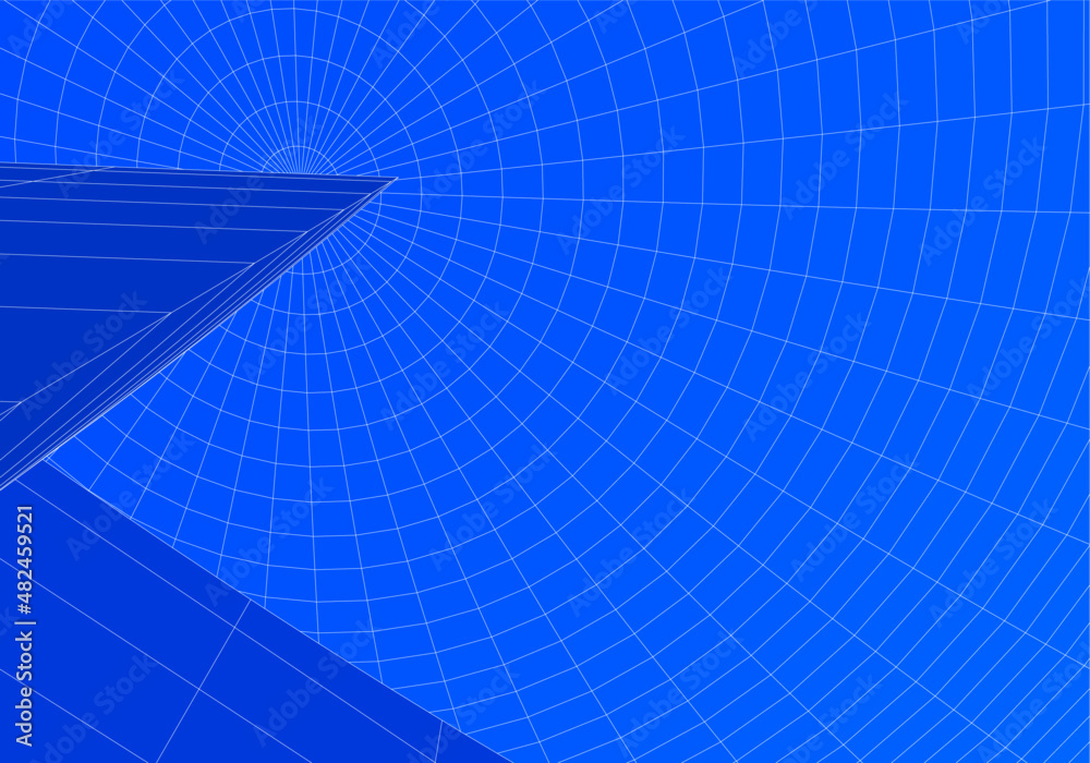 Fototapeta premium abstract blue background