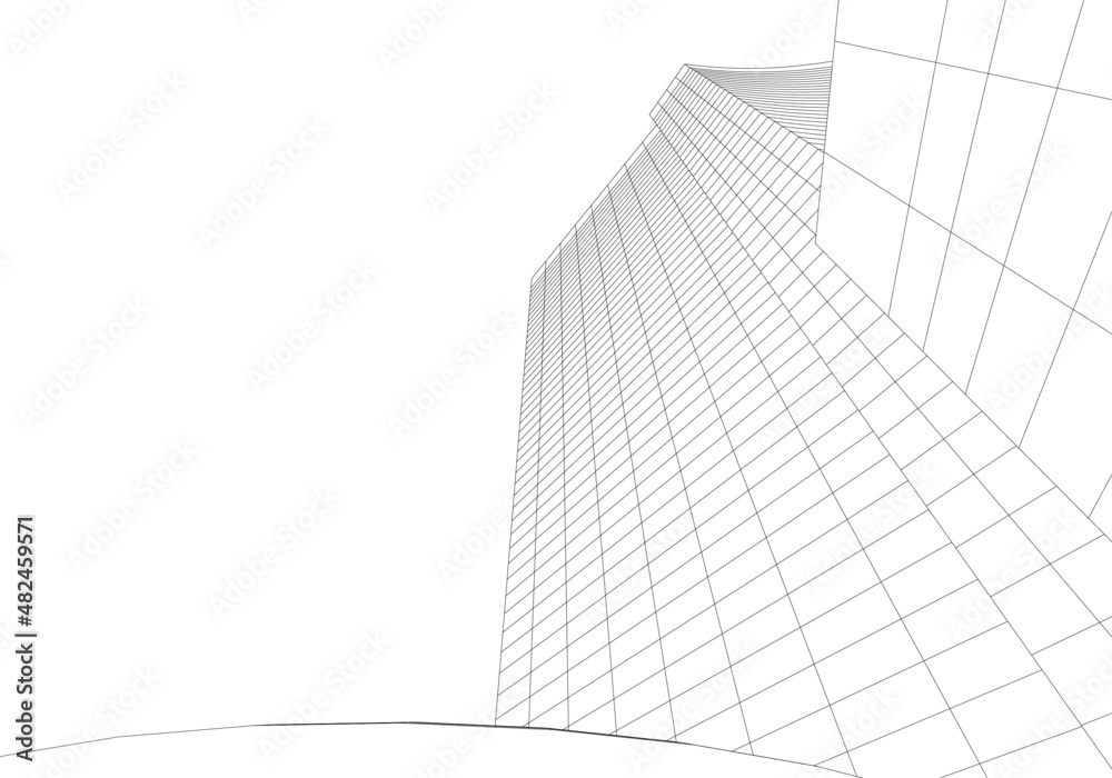 Fototapeta premium abstract architectural background