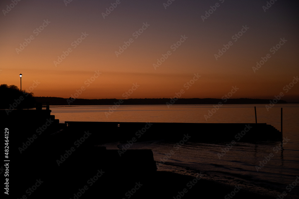 Dusk over Ryde, Isle of Wight