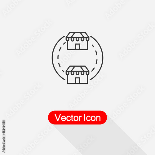 Franchise Icon Vector Illustration Eps10