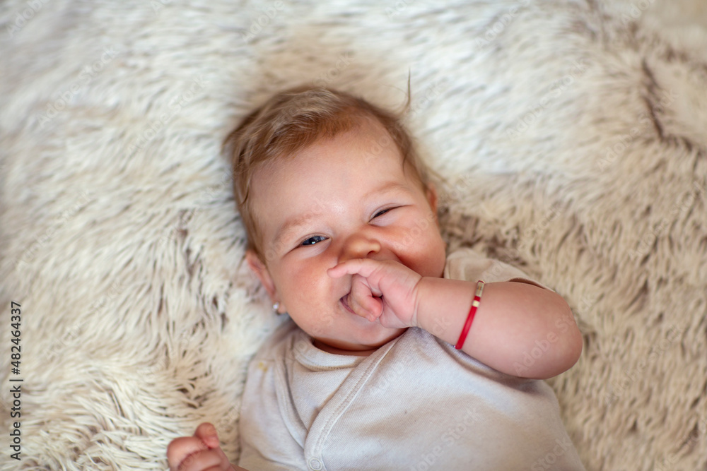 Adorable baby . Cute baby girl . child smiling. Adorable baby . Cute baby girl . child smiling.