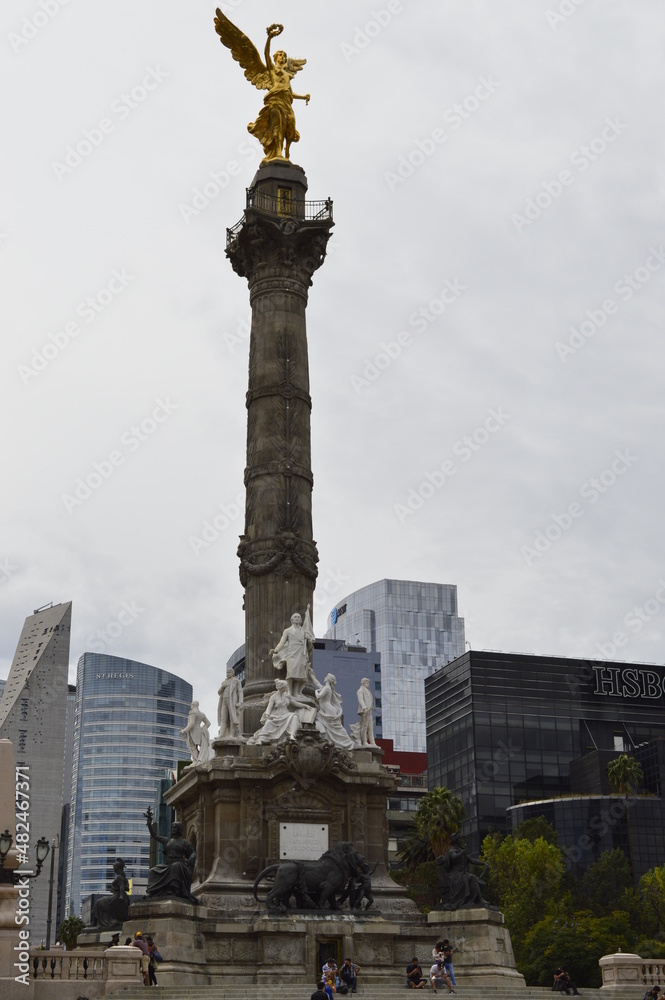 Monumento a la independencia na cidade do México