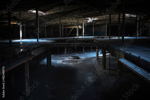 Dark Warehouse Urban Decay Scary Abandoned  urban 