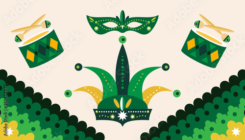 Mardi Gras banner 6