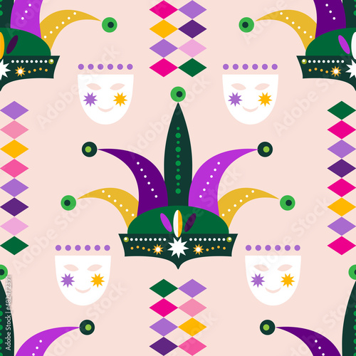 Carnival mask pattern 2