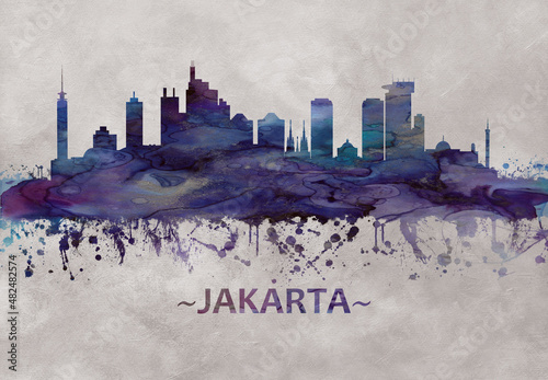 Jakarta Indonesia skyline