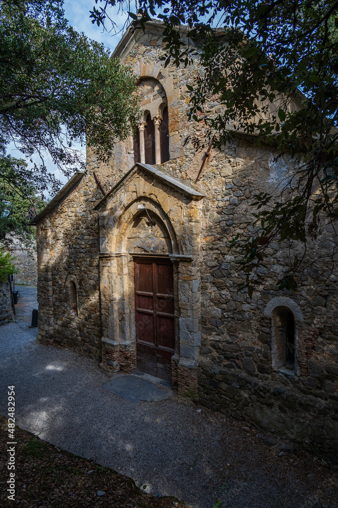 Stone Church in Sestri Levante