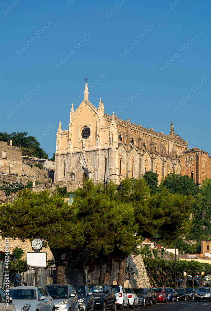 Morning walk in old part of Gaeta, ancient Italian city in province Latina Morning walk in old part of Gaeta, ancient Italian city in province Latina