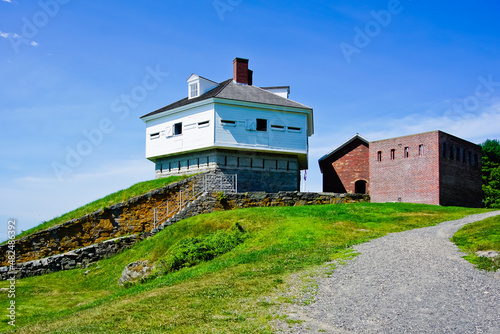 Fort McClary state historic site Kittery point, Maine USA photo