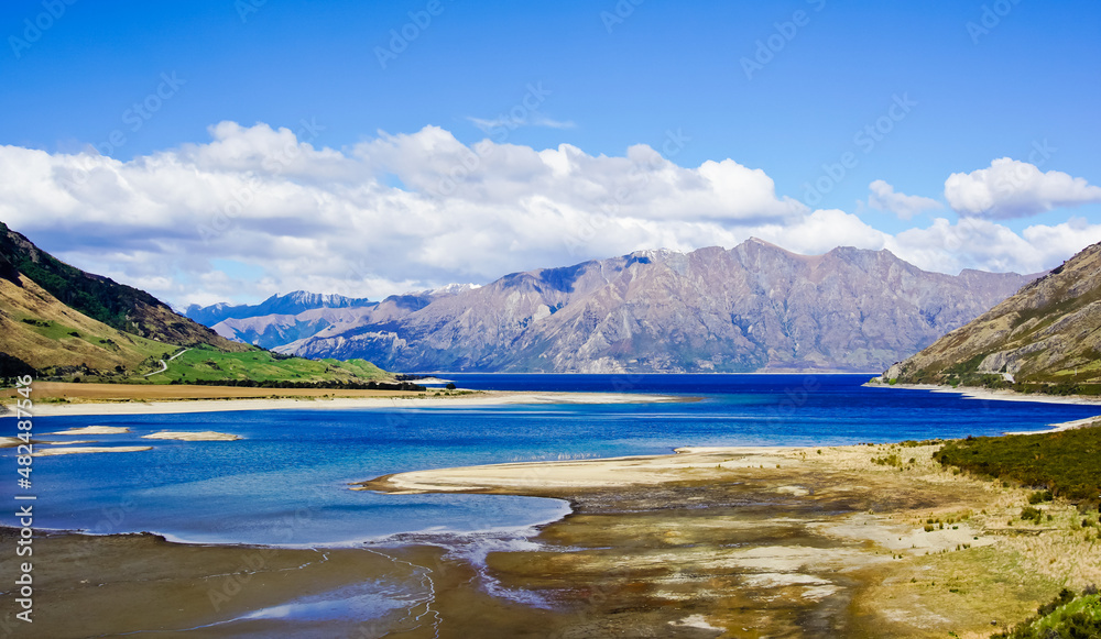 Lake hawea Wanaka New Zealand