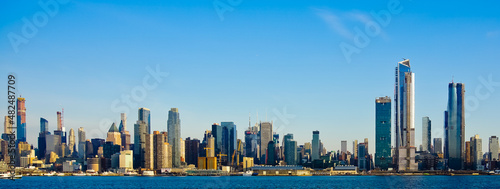 Skyline of Manhattan NYC USA