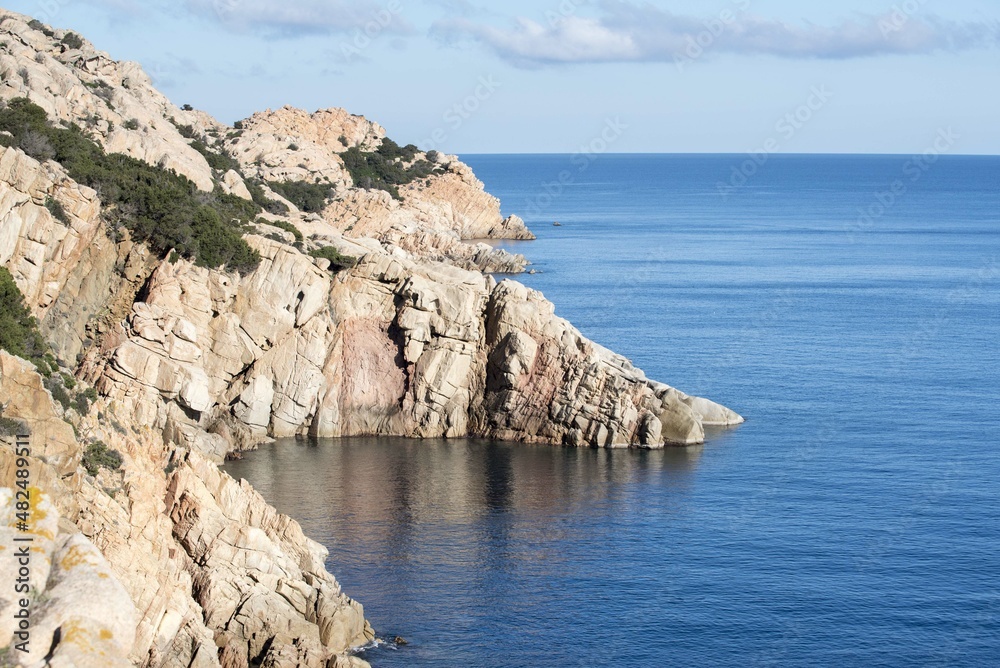 Caprera, l'isola di Garibaldi nel Parco Nazionale Arcipelago di LA Maddalena, Sardegna