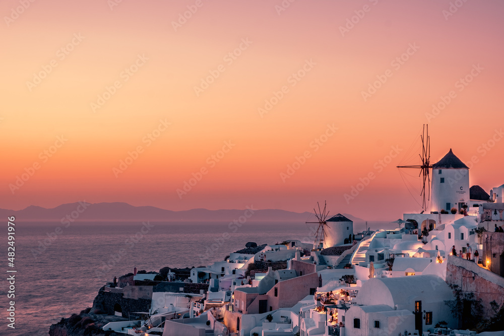 Fototapeta premium Santorini