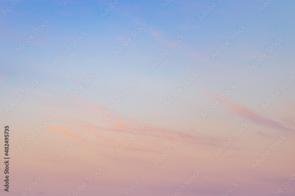 Obraz premium 夜明けの空
