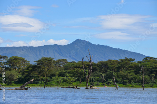 Naivasha Lake view, Kenya, Africa