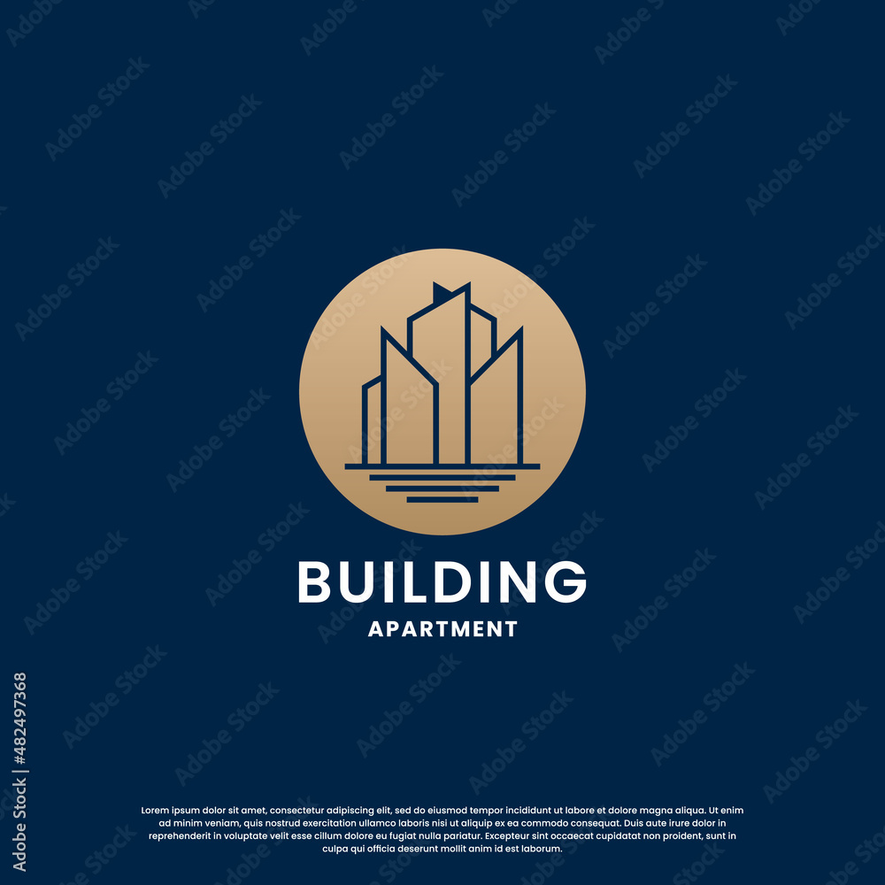 building architecture logo design template. logo for architect, contractor, and real estate mortgage building architecture logo design template. logo for architect, contractor, and real estate mortgage