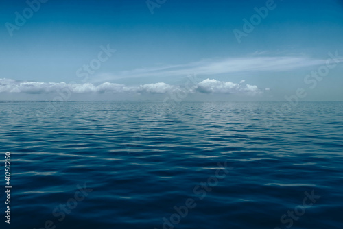 Beautiful calm ocean on a clear day