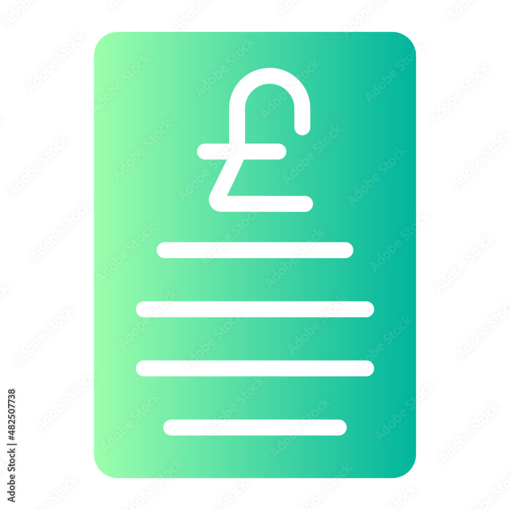 loan gradient icon