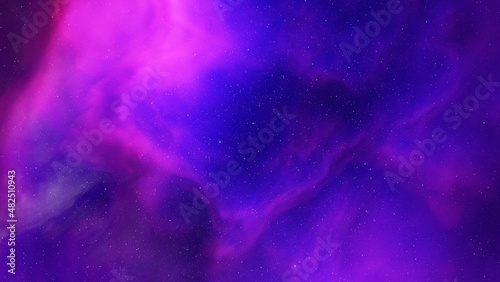 nebula gas cloud in deep outer space