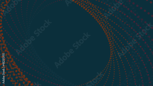 Modren Orange Geometric Dots Colors Abstract Background for Landing Page Banner or Social Media Posts