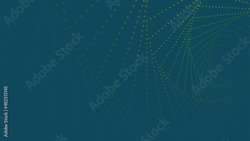 Modren Dots Blue and yellow Colors Abstract Background for Landing Page Banner or Social Media Posts