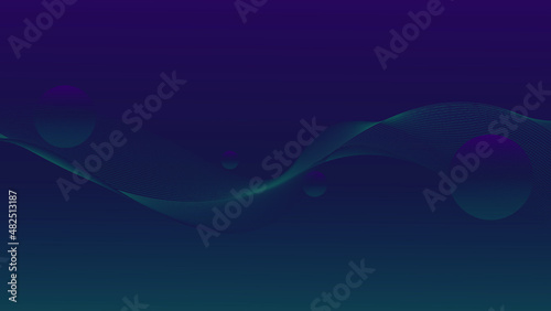 Modren Wavey Colors Abstract Background for Landing Page Banner or Social Media Posts
