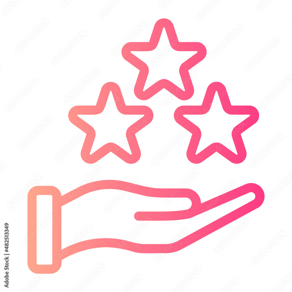 customer service gradient icon customer service gradient icon