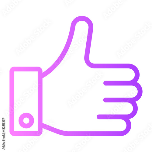 like gradient icon