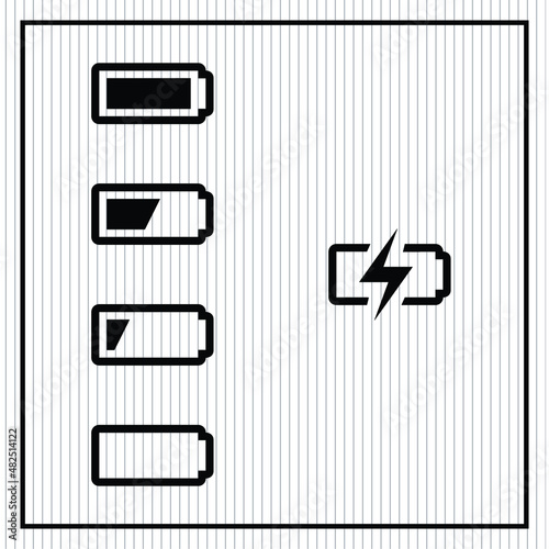 Battery Icon Illustrations