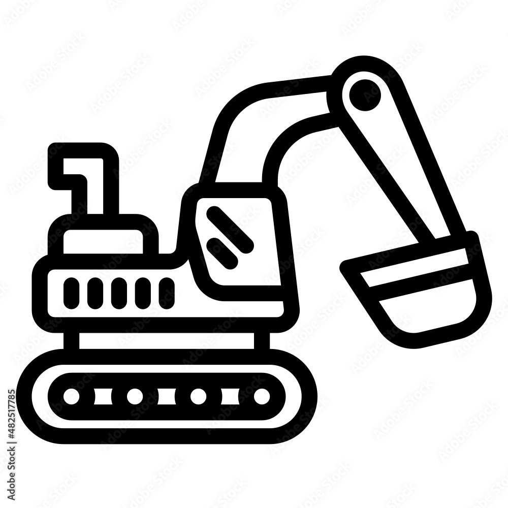 Obraz premium excavator