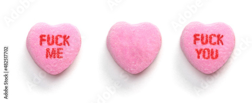 valentine's day candy hearts blanks custom