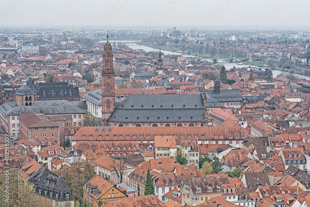 Cityscape of Heidelberg Germany