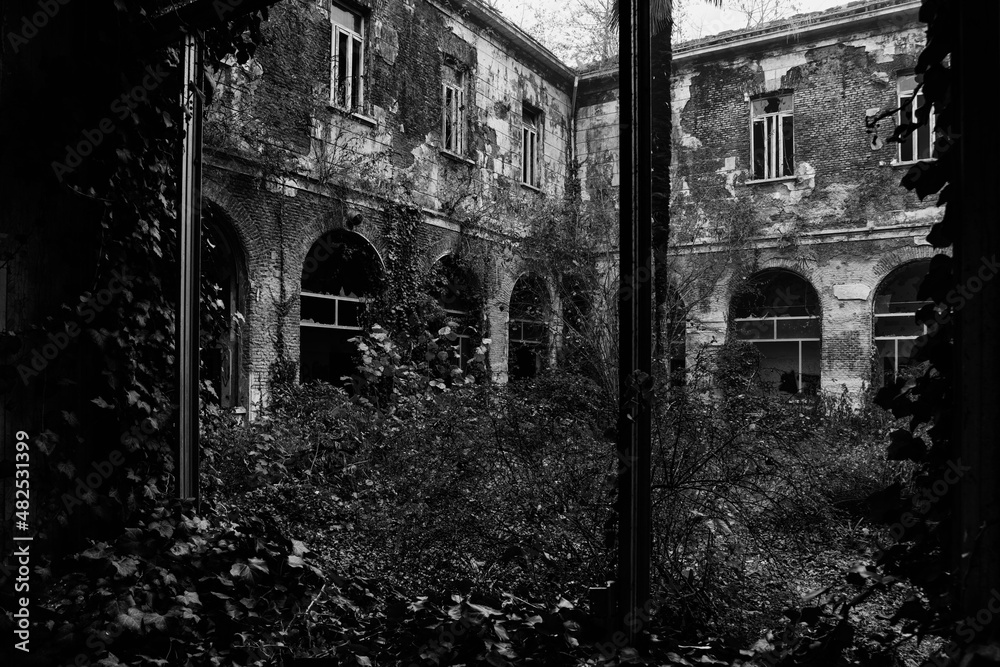 A picture of a psychiatric hospital A picture of a psychiatric hospital