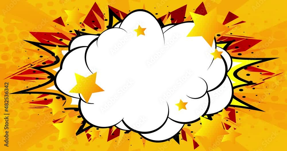 Retro comic style pop art background. Manga cartoon backdrop stock video. Comics intro. Motion poster. 4k animated moving, changing wallpaper. Retro comic style pop art background. Manga cartoon backdrop stock video. Comics intro. Motion poster. 4k animated moving, changing wallpaper.