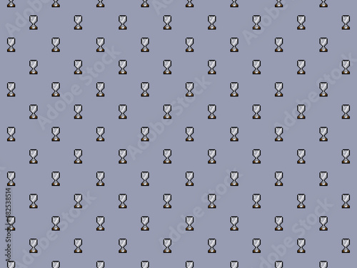 Pixel silver second place background - high res seamless pattern