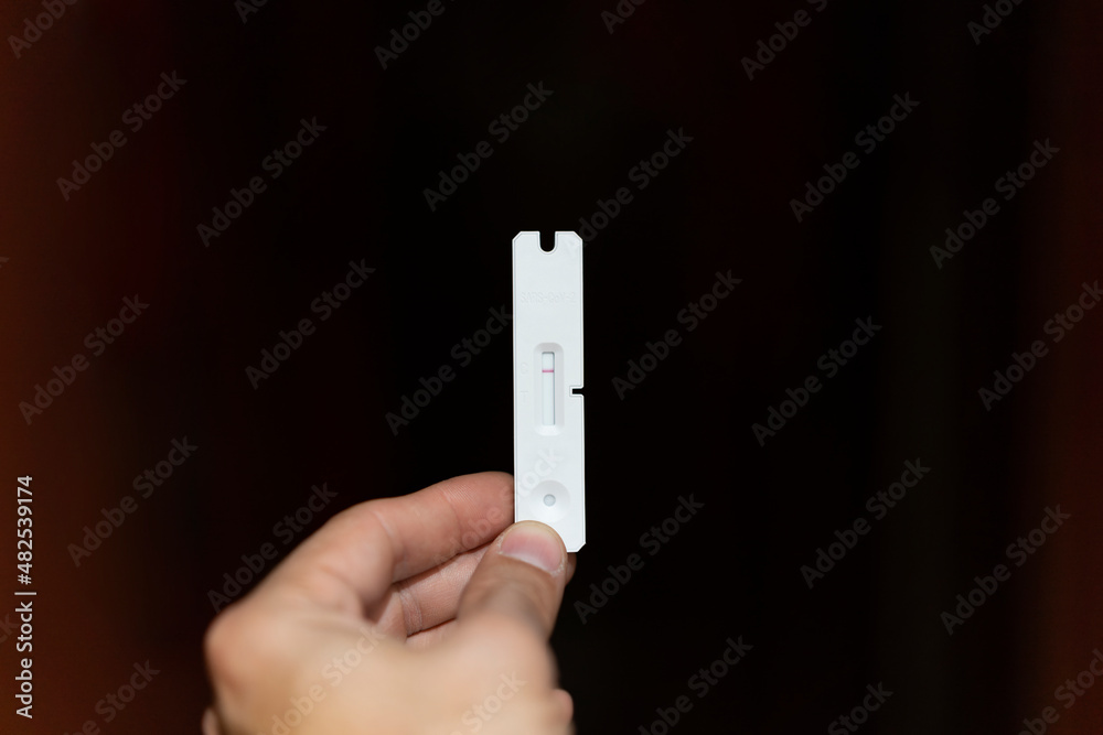 Coronavirus antigen test with negative result Coronavirus antigen test with negative result